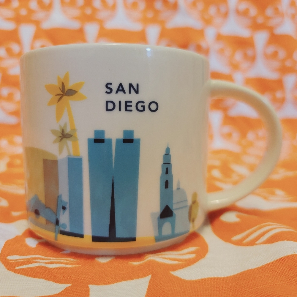 Starbucks San Diego You Are Here Collection Mug 2015